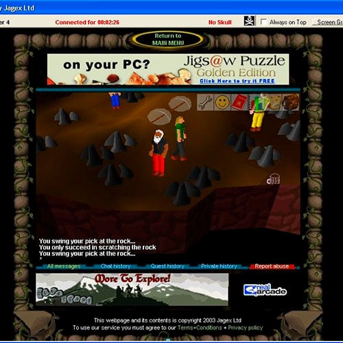 Runescape 30 Days Time Card Cd Key Runscape Europe